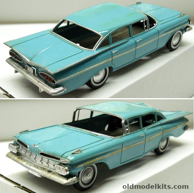 SMP 1/25 1959 Chevrolet Impala 4 Door Sedan Promo plastic model kit